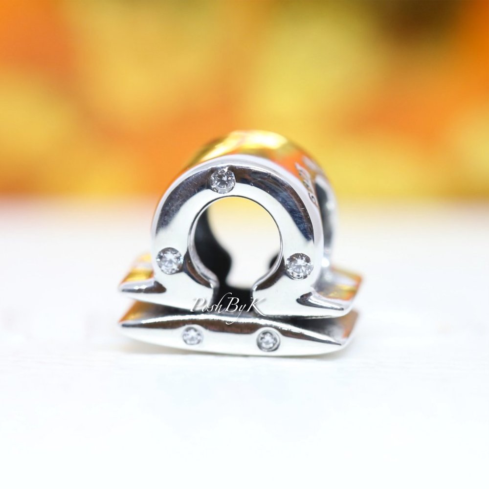 PANDORA SPARKLING LIBRA ZODIAC CHARM 798424C01